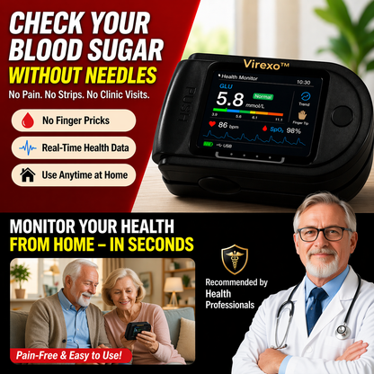 Virexo™ Non-Invasive Blood Glucose Monitor | High-Precision 99.9% Accuracy | TGA Certified